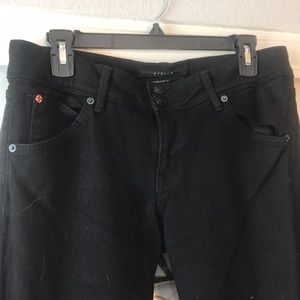 Black Hudson jeans stretchy
